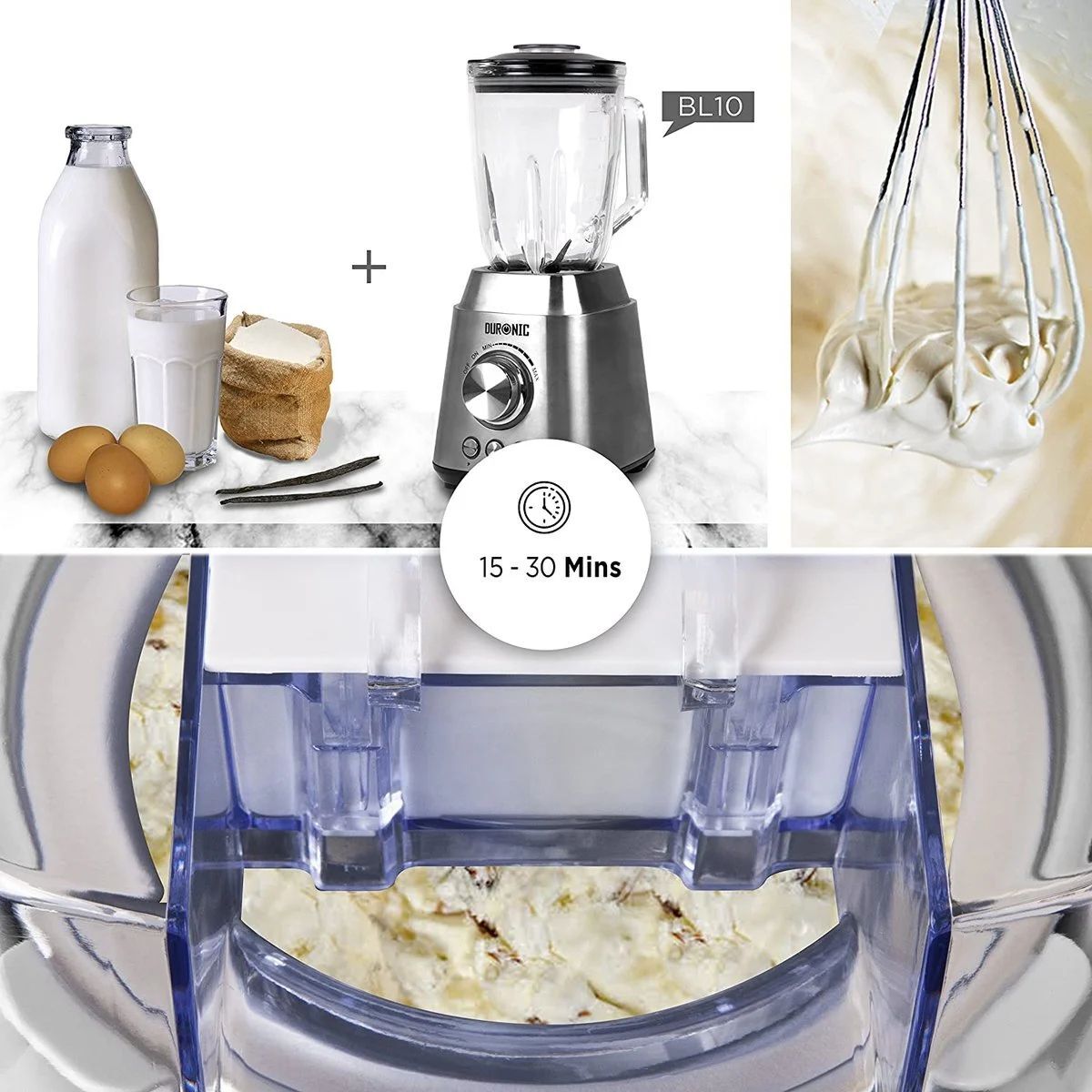 Машина для приготовления мороженого Duronic IM540