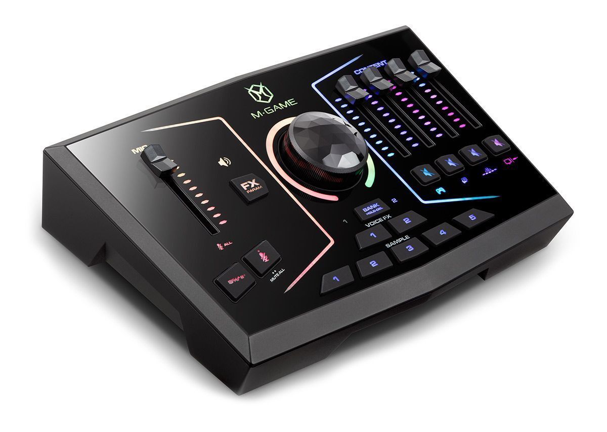 Внешняя звуковая карта с USB M-Audio M-GAME RGB Dual