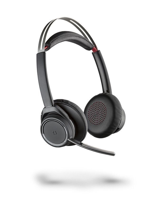 Беспроводная гарнитура Poly Voyager Focus UC Bluetooth (B825, ANC, адаптер BT600, USB-A) 202652-101