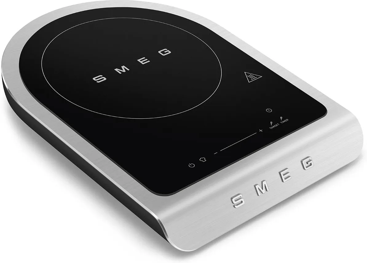 Варочная панель индукционная Smeg PIC01, матовый черный