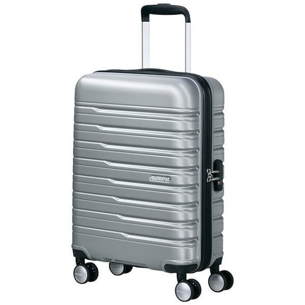 Чемодан American Tourister Flashline 55 см, 32 л, Silver