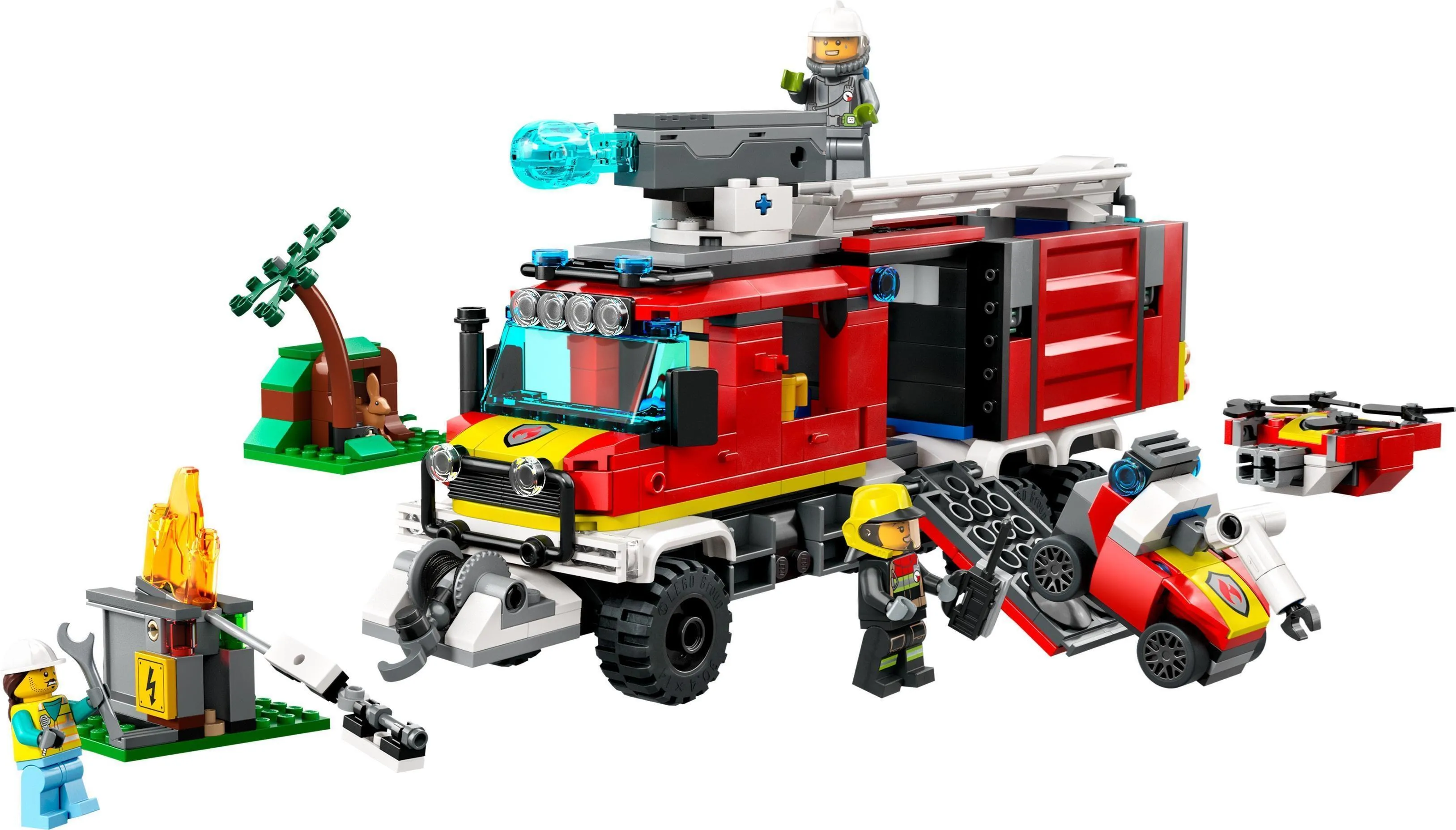 Конструктор LEGO City 60374 Вездеход пожарной службы
