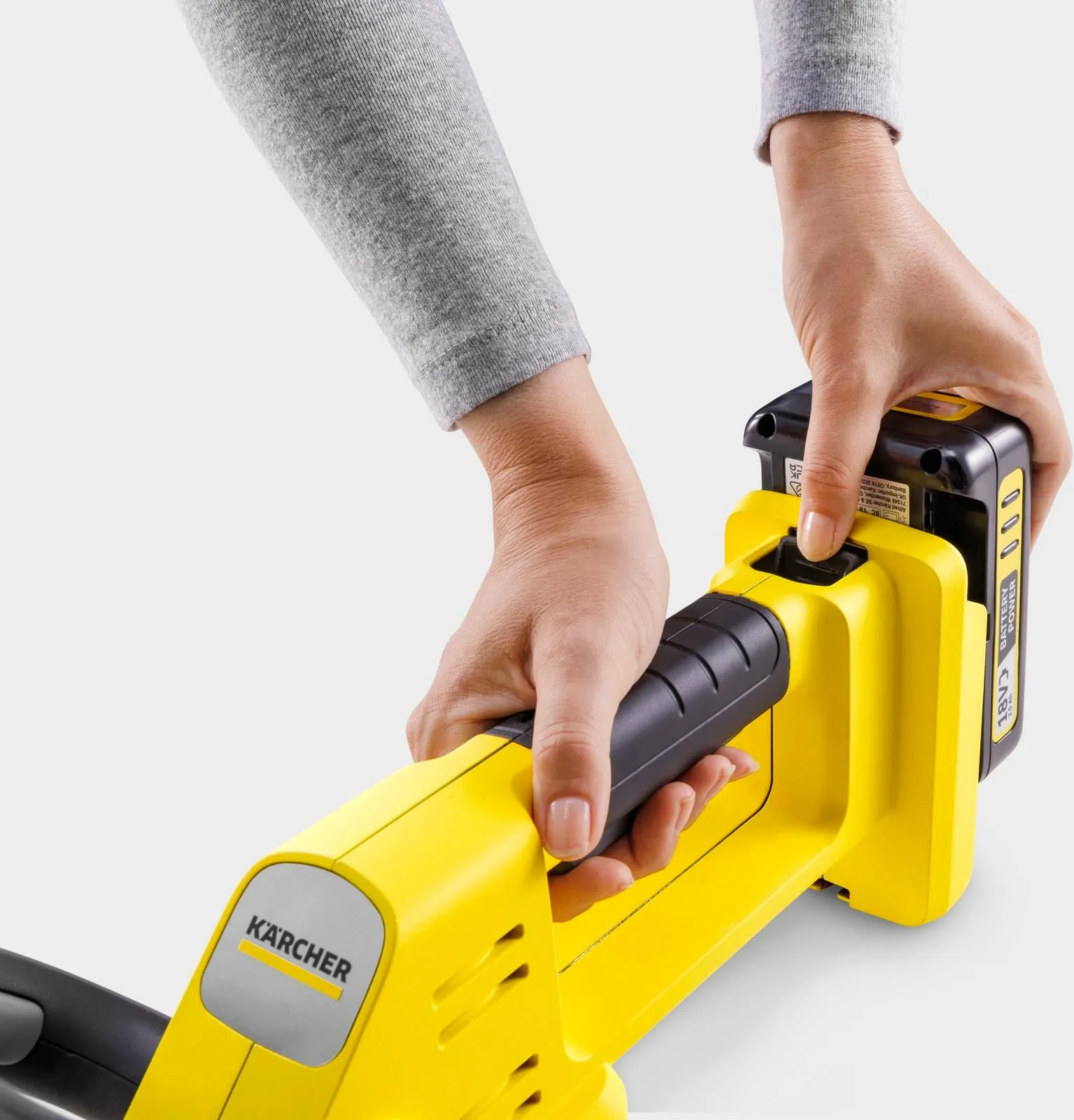 Аккумуляторный кусторез KARCHER HGE 3-18 Battery Set 1.445-611.0
