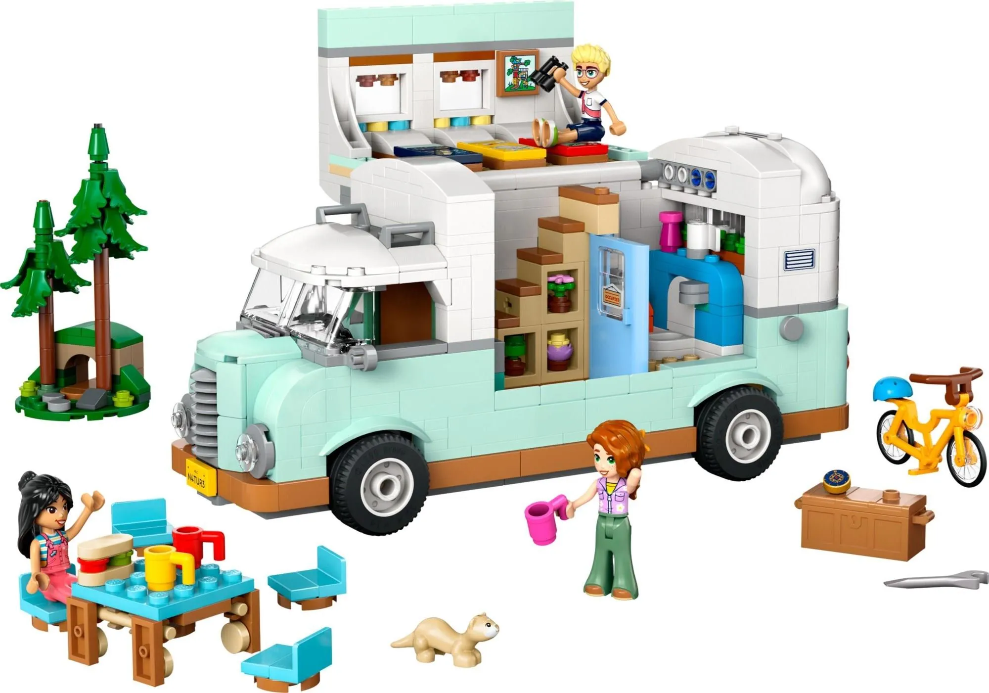 Конструктор LEGO Friends 42663 Приключение друзей в кемпере