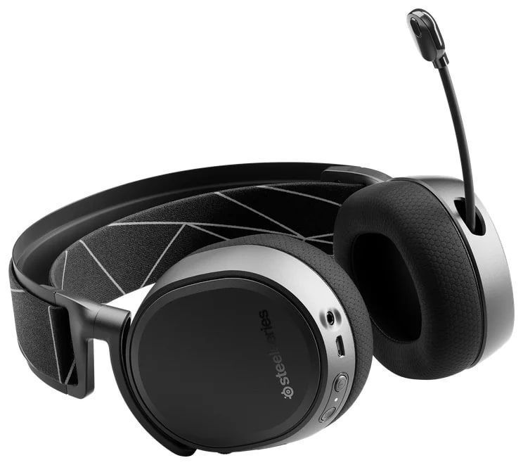 Беспроводная компьютерная гарнитура SteelSeries Arctis 9, черный