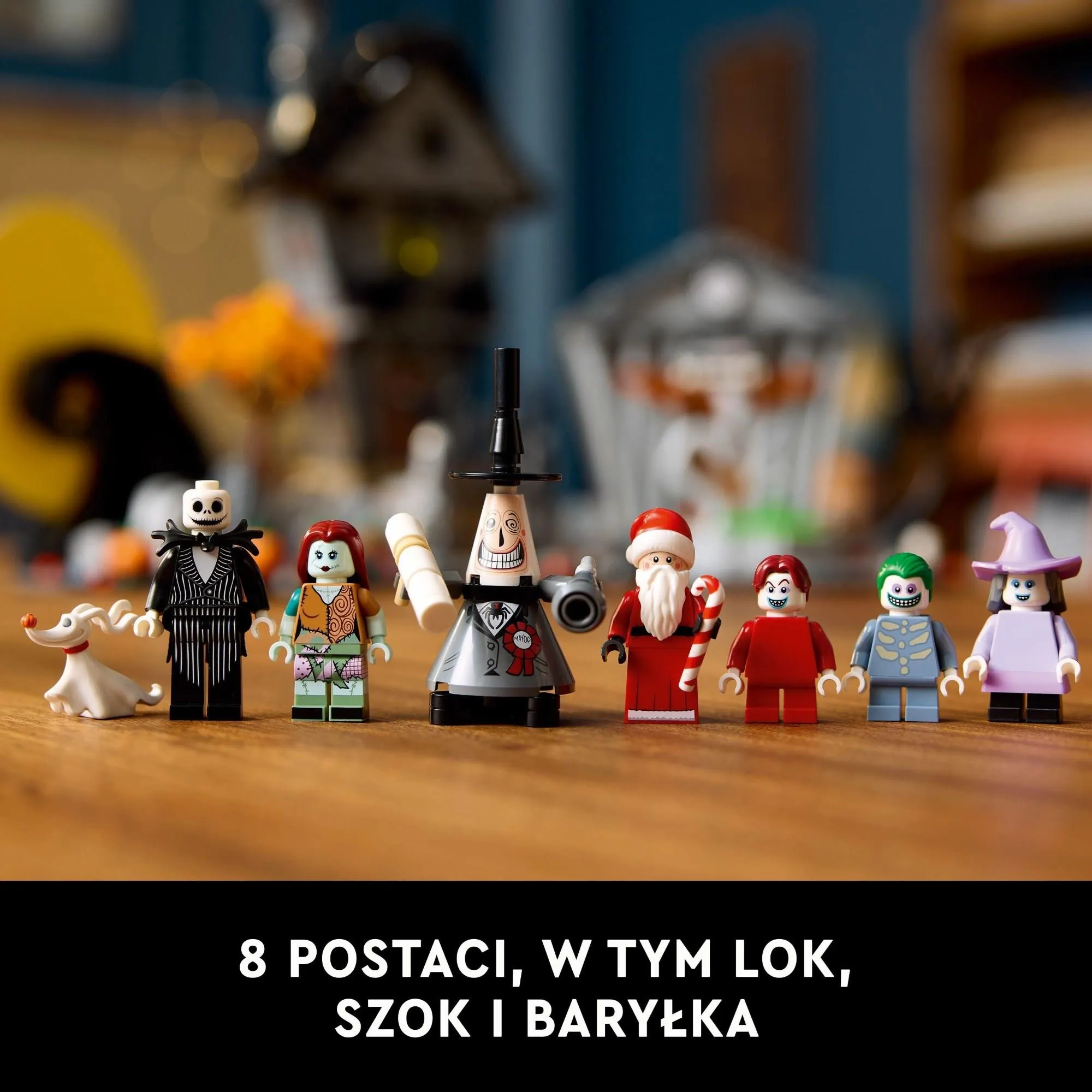 Конструктор LEGO Ideas 21351 Disney: Город Хэллоуина Тима Бёртона