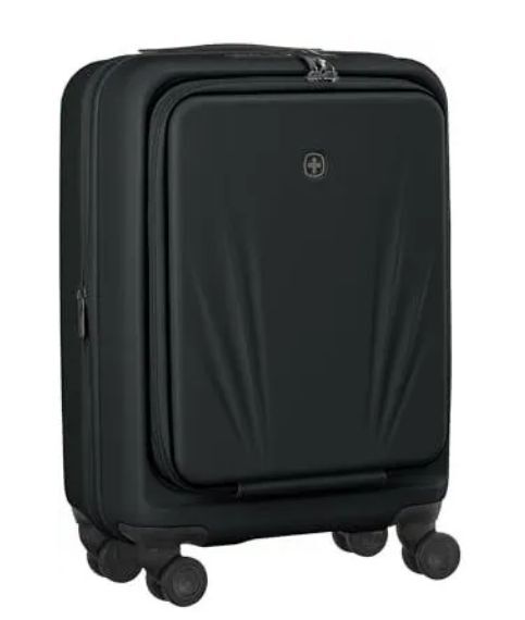 Чемодан Wenger Ibex HS 100 л черный 612041 с TSA-замком и 4 колесами