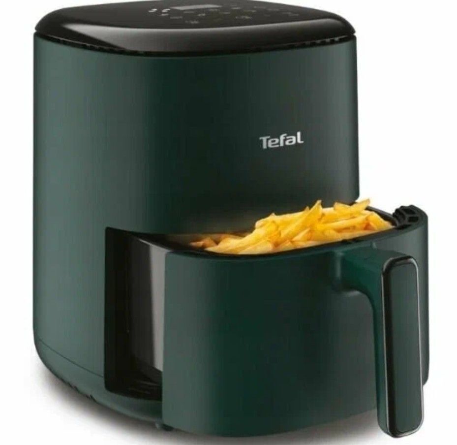 Аэрофритюрница Tefal Easy Fry Compact Forest EY145310 1300 Вт, зеленый