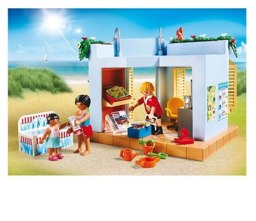 Набор с элементами конструктора Playmobil Family Fun 70087 Большой кемпинг, 66 дет.