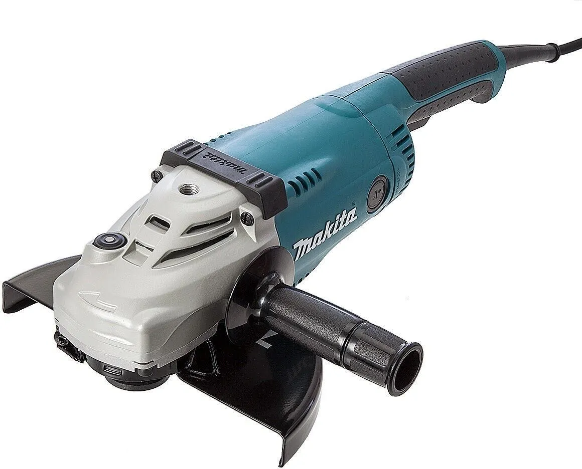 Угловая шлифовальная машина Makita GA9020 2200 Вт, защитный кожух и боковая рукоятка