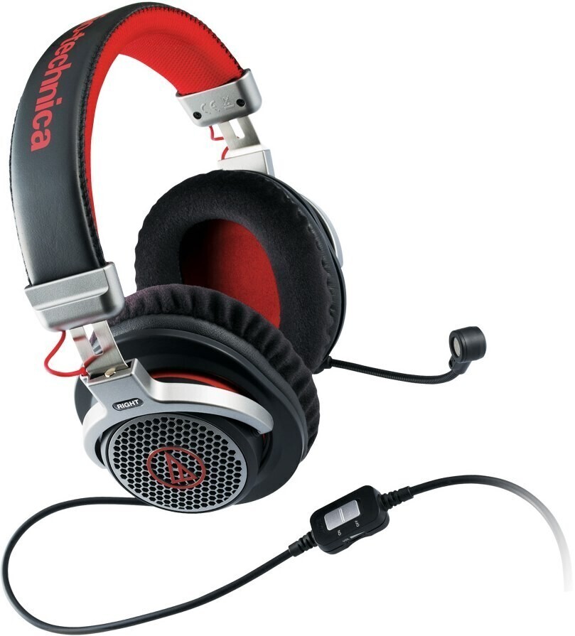 Компьютерная гарнитура Audio-Technica ATH-PDG1a, черный