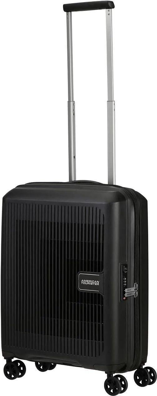 American Tourister AeroStep Small Expan Чемодан Черный 36л