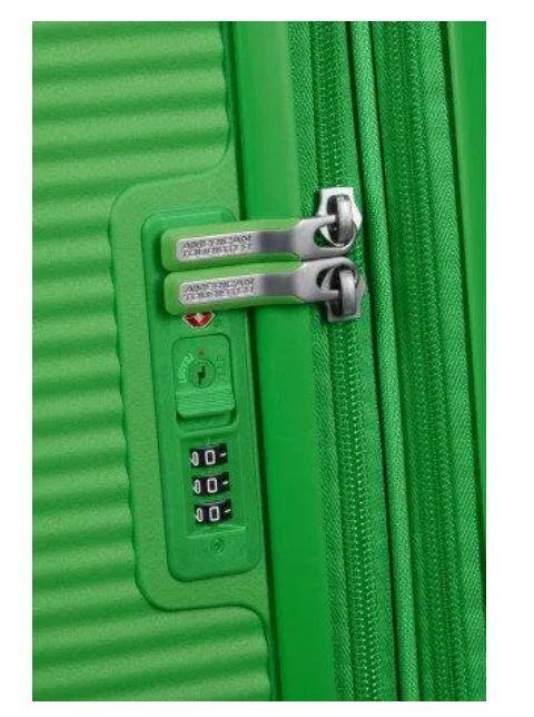 American Tourister Soundbox Чемодан увеличенный 55 см, зелёный