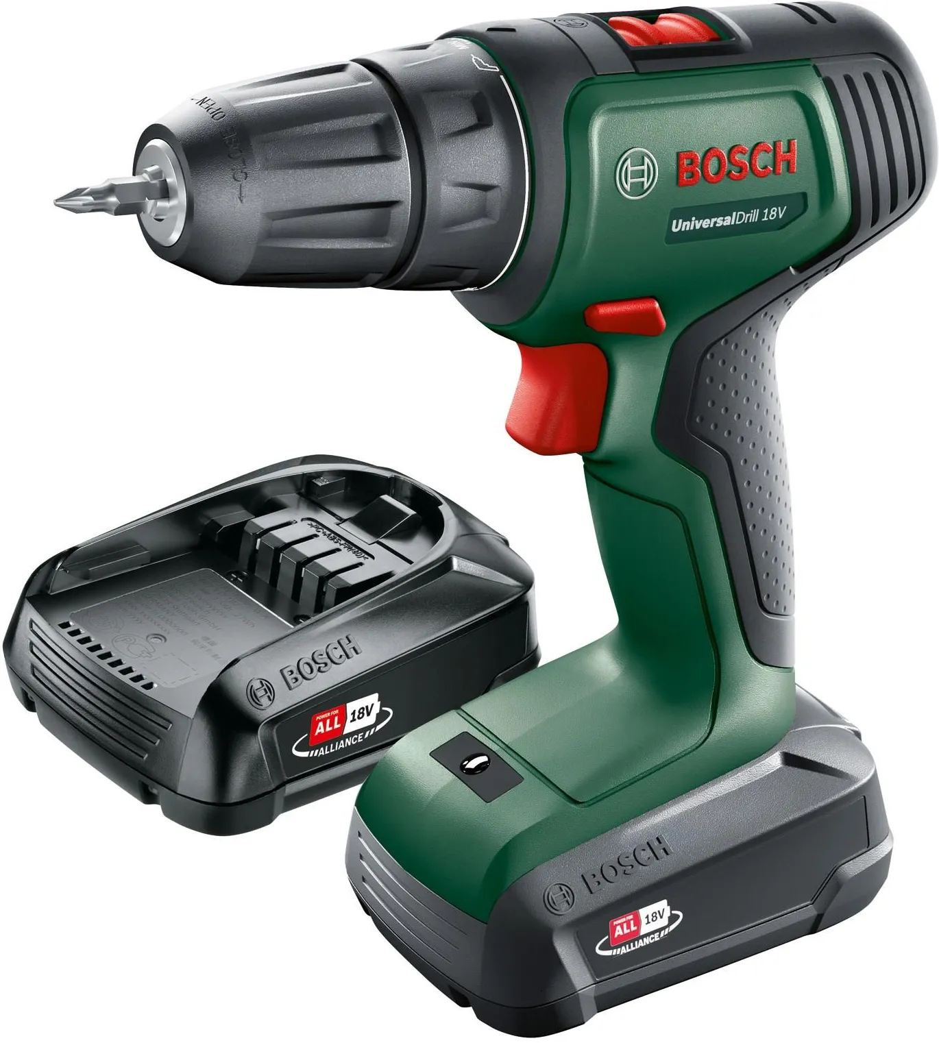 Дрель-шуруповёрт Bosch UniversalDrill 18V 06039D4002