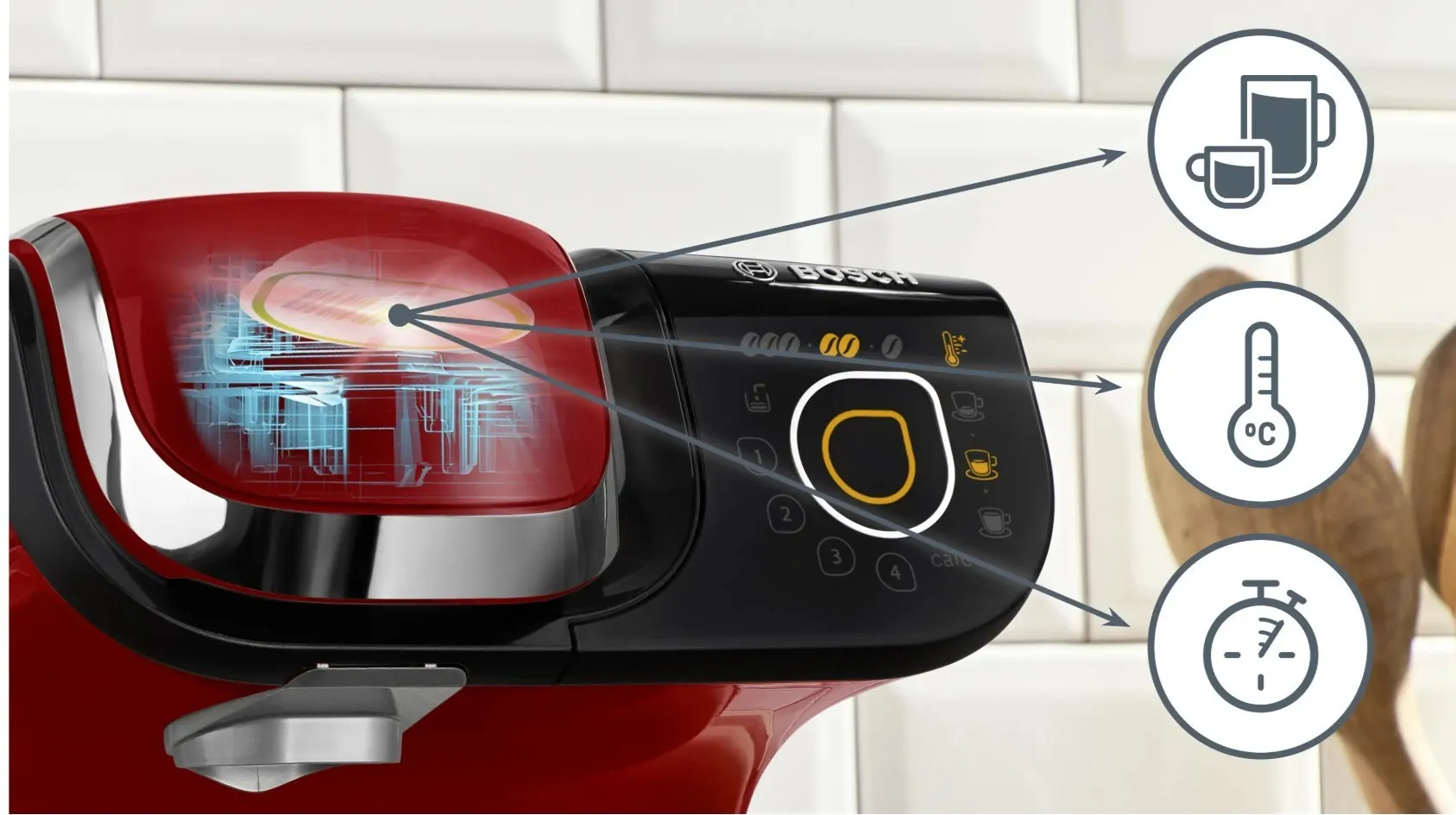Кофемашина капсульная Bosch Tassimo My Way II TAS6503