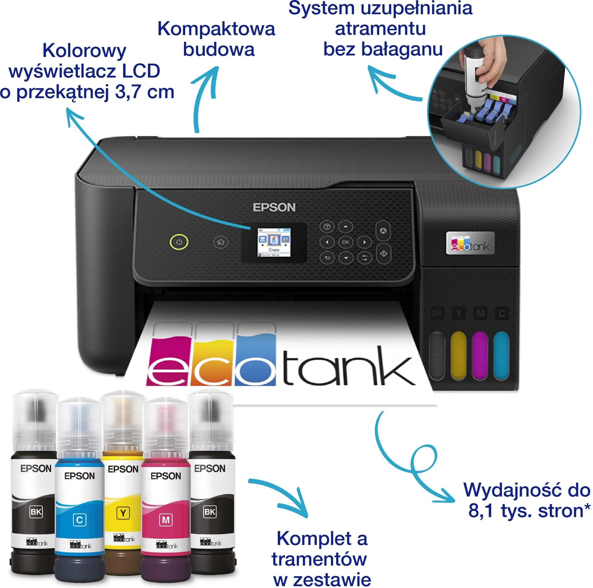 МФУ Epson EcoTank L3260