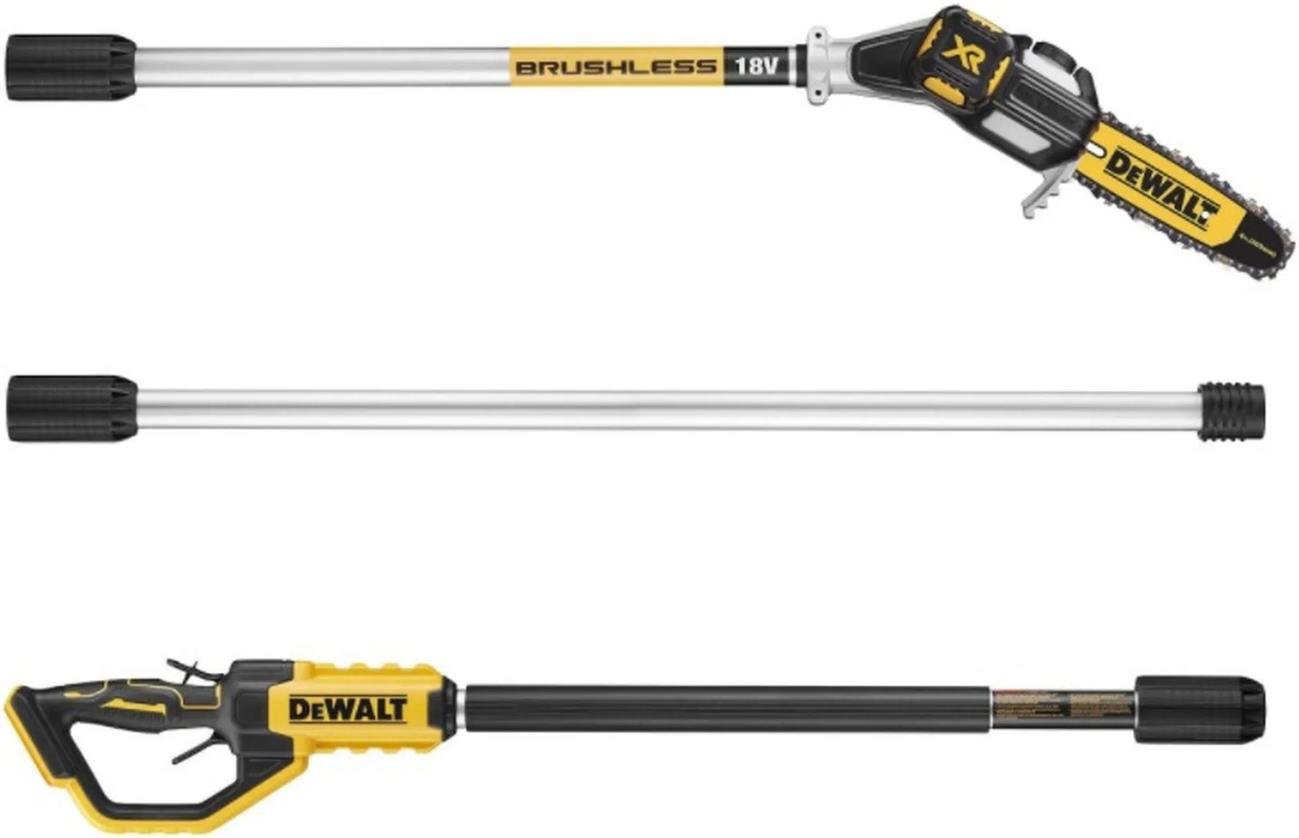 Аккумуляторная цепная пила Dewalt DCMPS567P1-QW