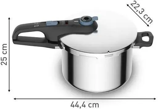 Скороварка Tefal SECURE TRENDY 6 л + корзина P2584301