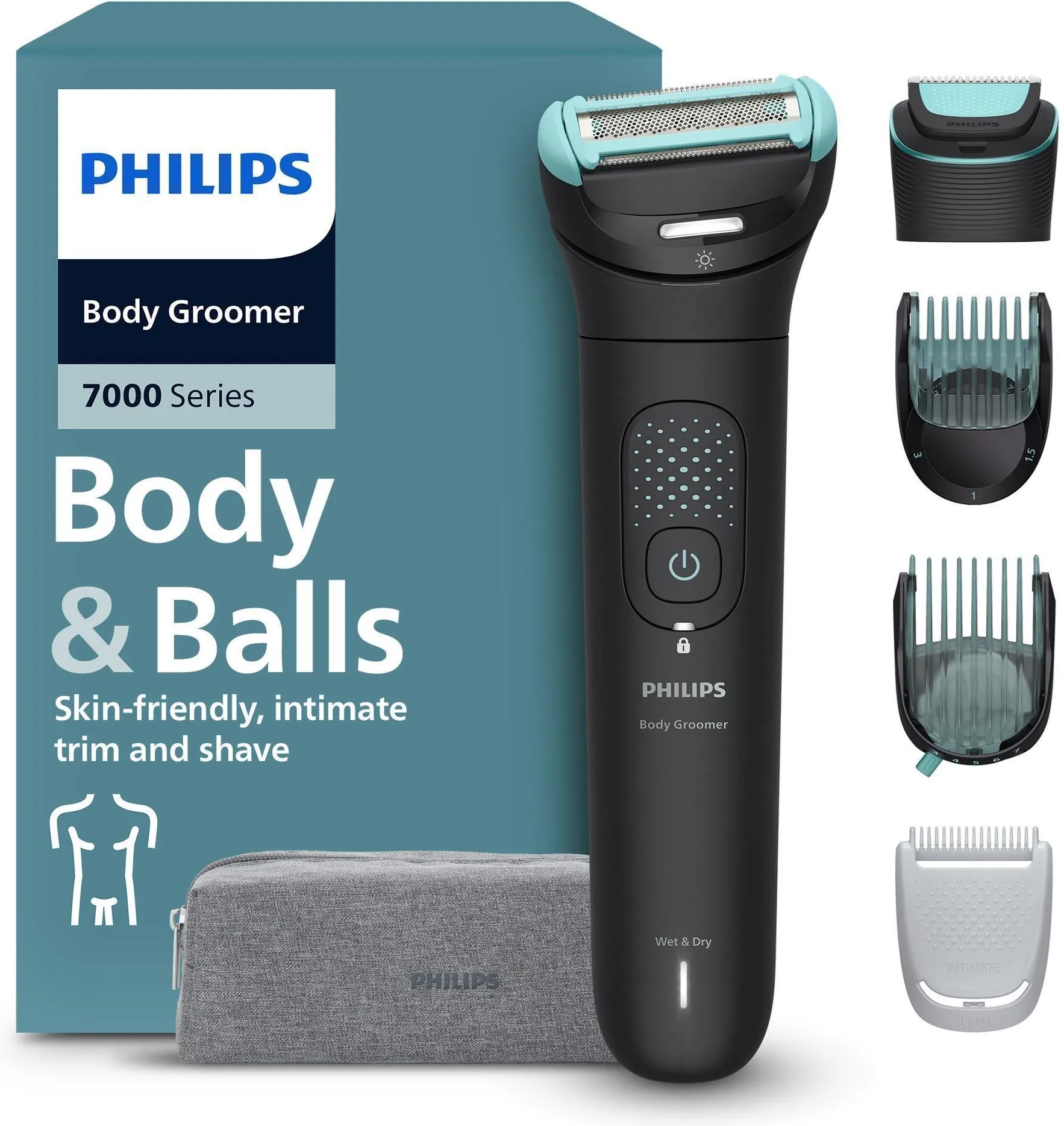 Триммер PHILIPS Bodygroom Series 7000 BG7470/15