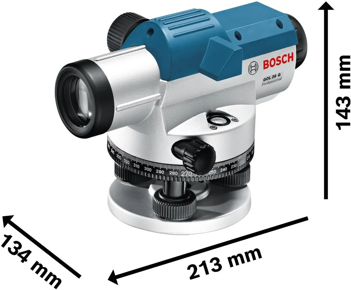 Оптический нивелир Bosch GOL 26 G Professional 0601068001