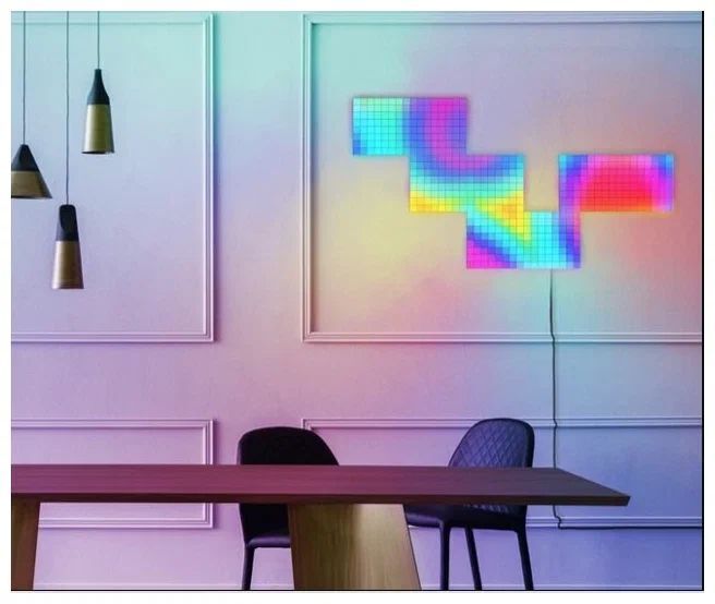 Панели со светодиодной подсветкой Twinkly Squares RGB + BT + Wi-Fi, 6 шт. (20x20см)