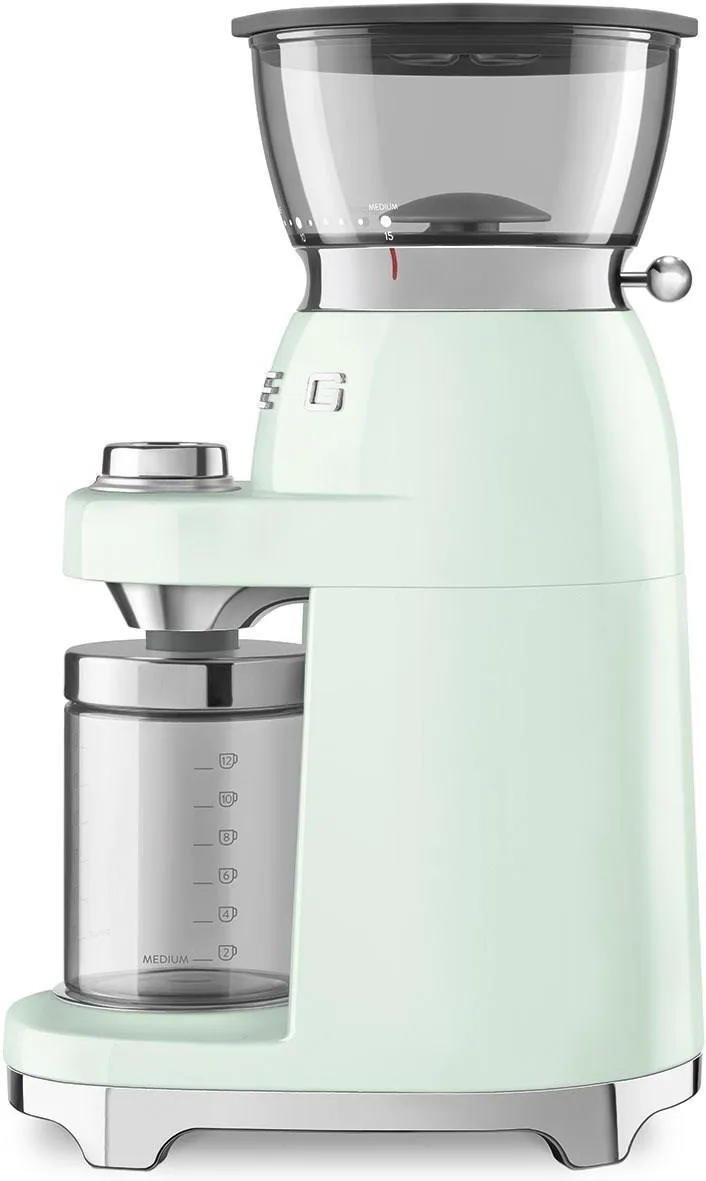 Кофемолка Smeg CGF03, пастельно-зеленый