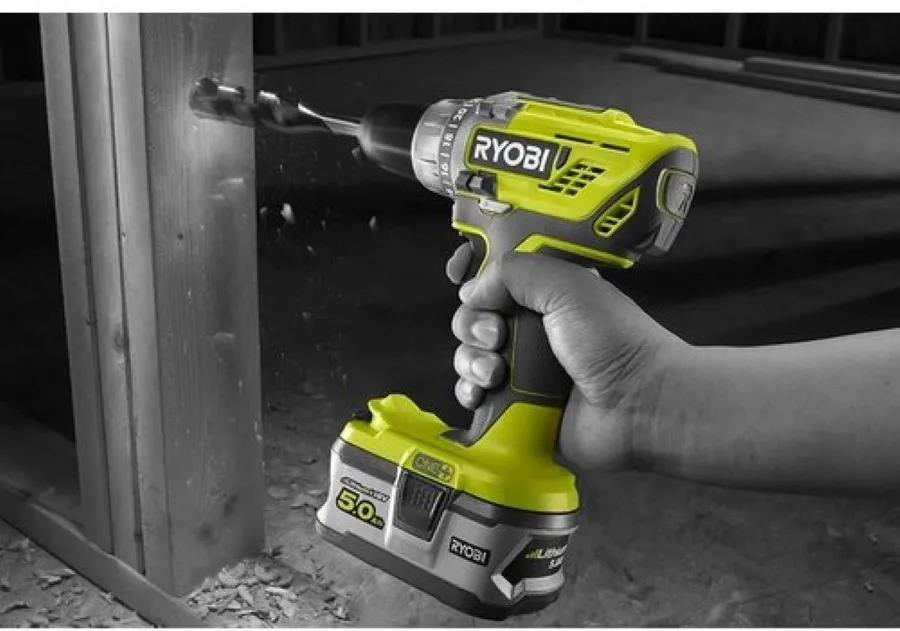 Аккумуляторная дрель-шуруповерт RYOBI R18DD30 (без ударного механизма)
