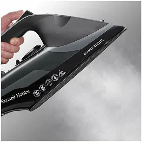 Паровой утюг Russell Hobbs 27000 Steam Iron 3100 Вт, 350 мл, черный