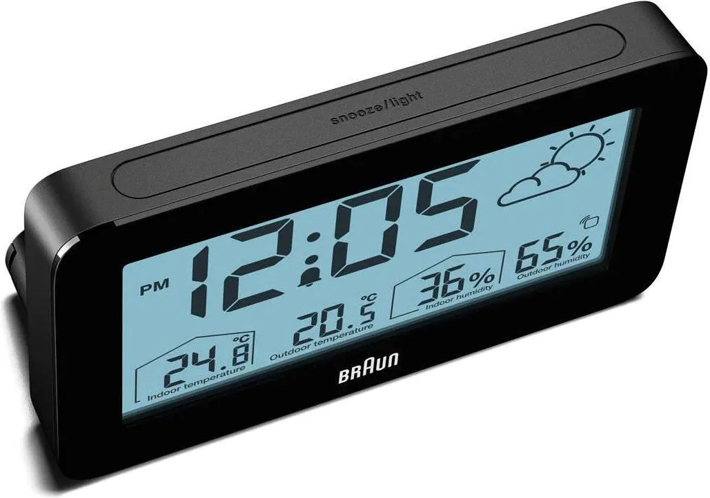 Погодная станция BRAUN BC13BP (цвет черный)