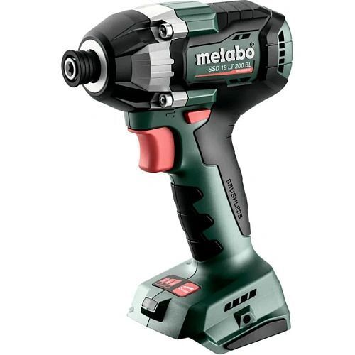 Аккумуляторный гайковерт Metabo SSD 18 LT 200 BL + metaBOX, без АКБ и ЗУ