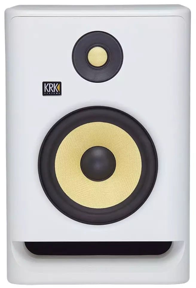 KRK RP8G4WN Активный 2-х полосный (Bi-Amp) 8-ти дюймовый студийный звуковой монитор, DSP, 25-полосный эквалайзер, лимитер, кросс