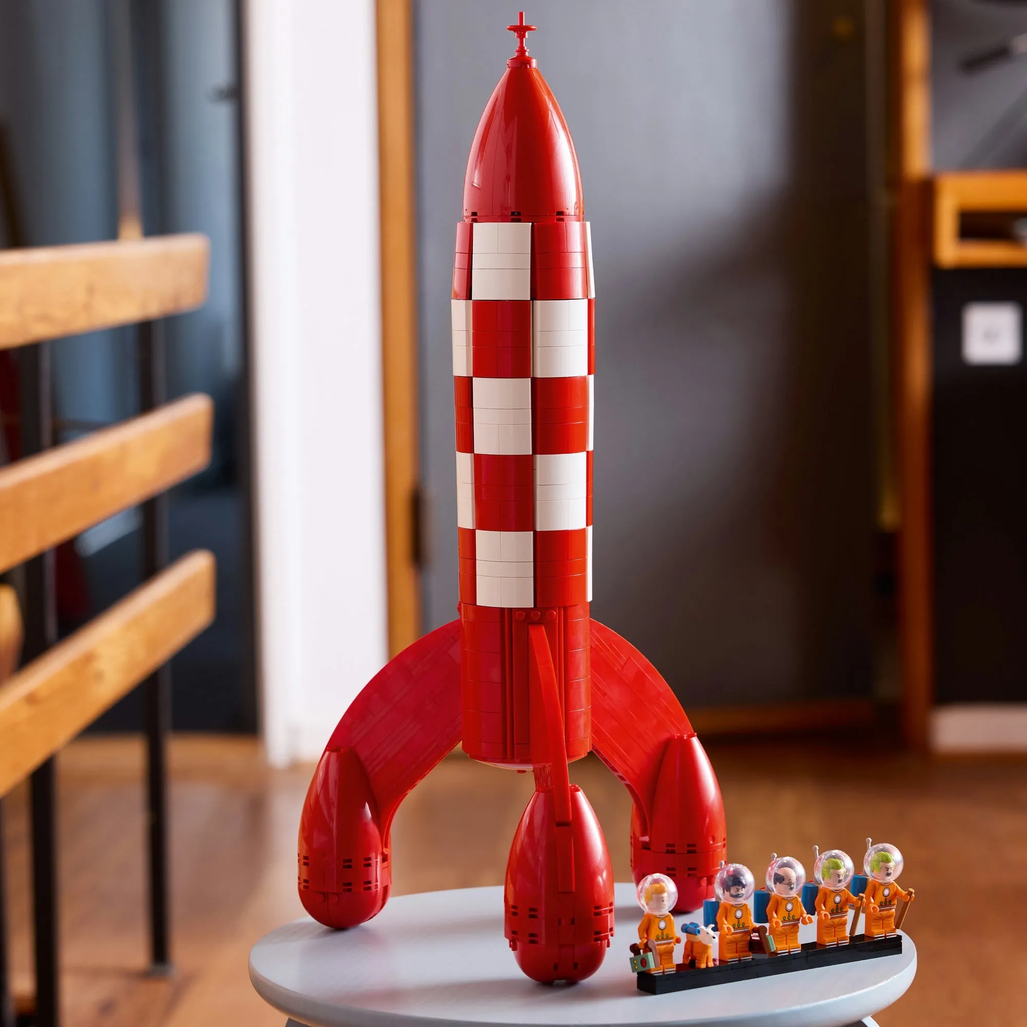 Конструктор LEGO Ideas 21367 Тинтин и ракета на Луну