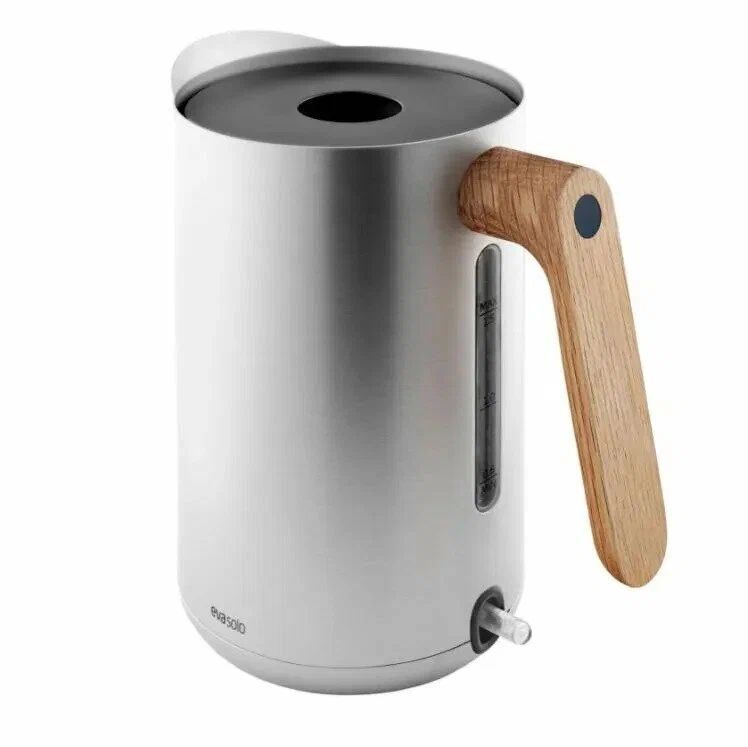Eva Solo Чайник электрический nordic kitchen, 1,5 л, нержавеющая сталь, дуб 502740