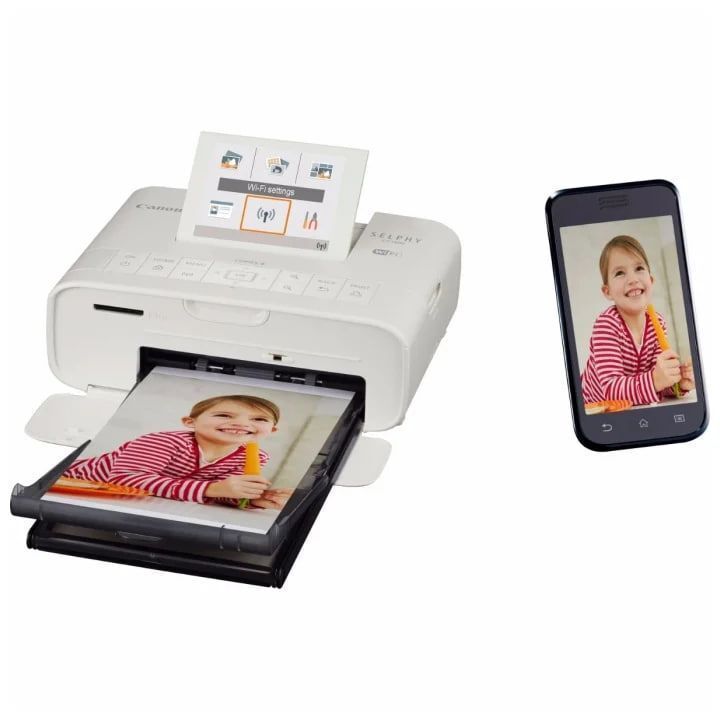 Принтер сублимационный Canon Selphy CP1300, цветн., A6, белый