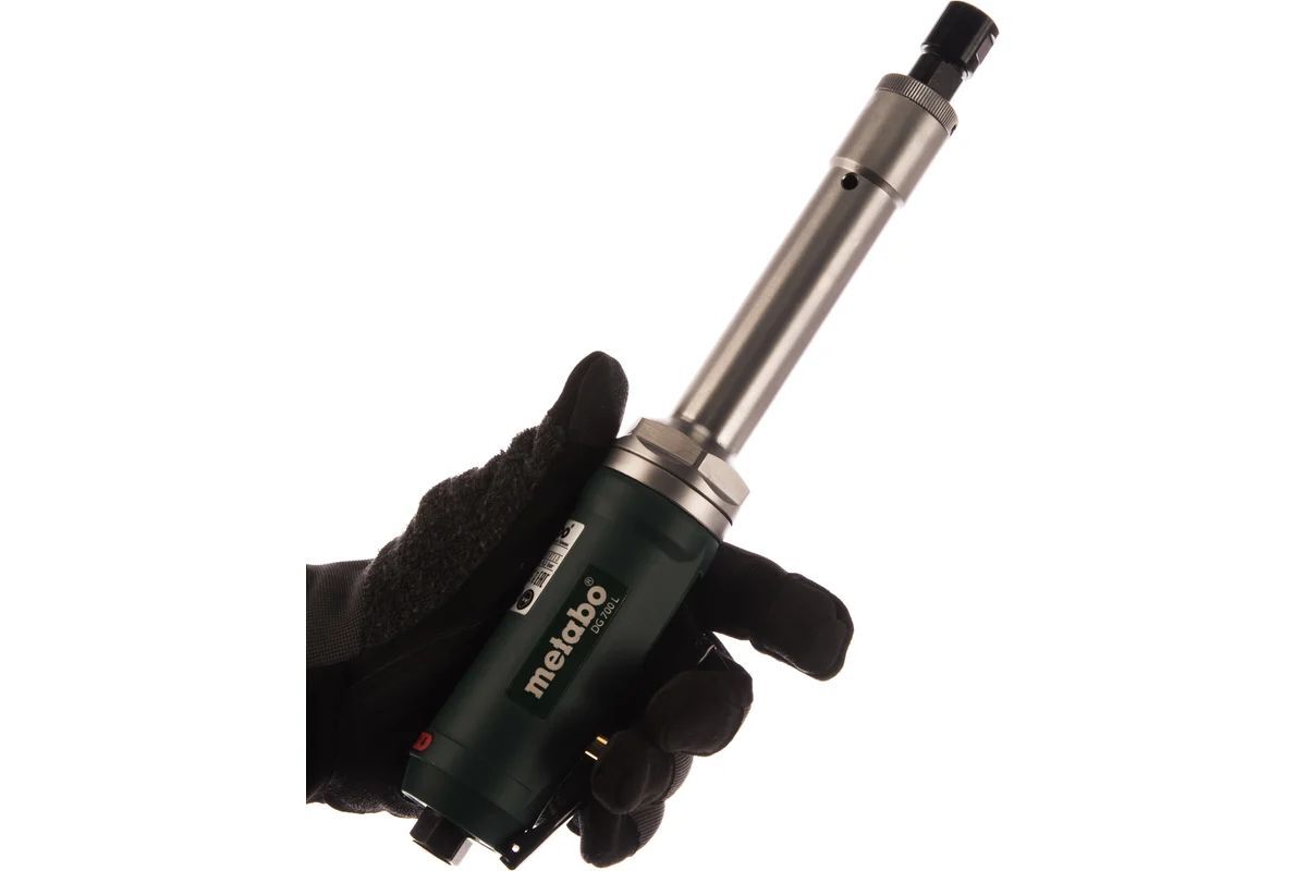 Шлифовальная прямая пневматическая машина Metabo DG 700 L 601555000 зеленая