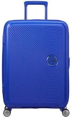 American Tourister Soundbox 67 см Чемодан раздвижной, синий 81л