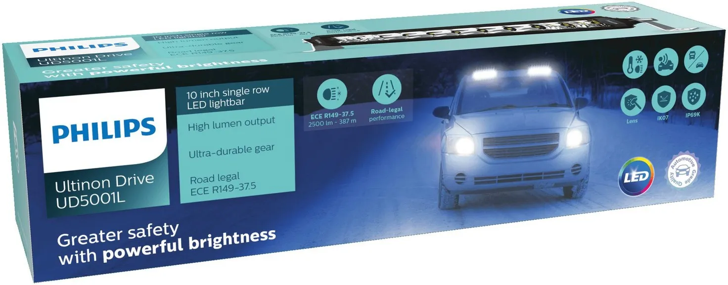 Светодиодная автомобильная фара Philips Ultinon Drive 5002L 20" Lightbar