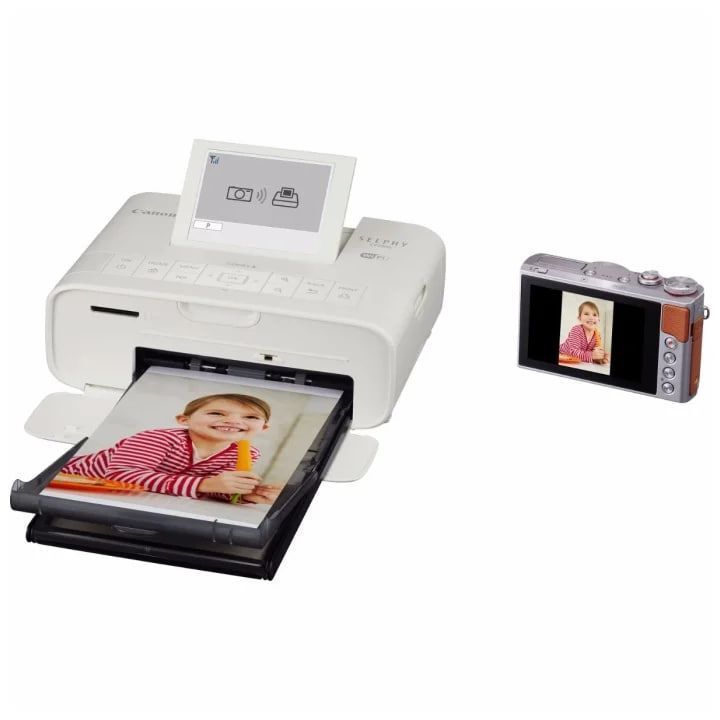 Принтер сублимационный Canon Selphy CP1300, цветн., A6, белый