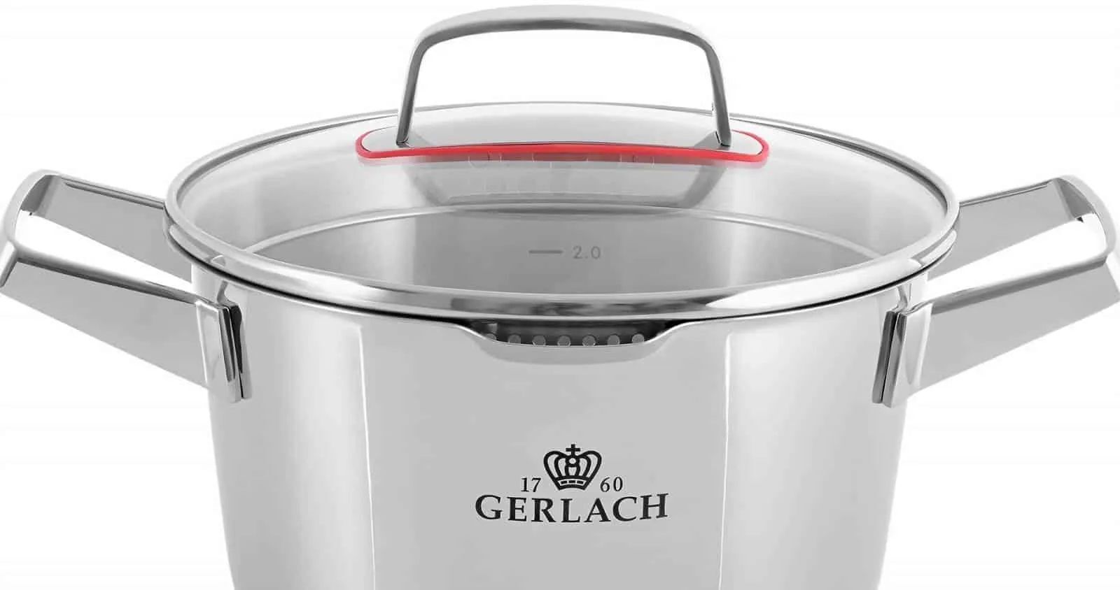 Набор кастрюль Gerlach 10 Elem.Ind 319P 16-1.5L/20-2.5L/24-2.5L/24-4L/24-5.5L