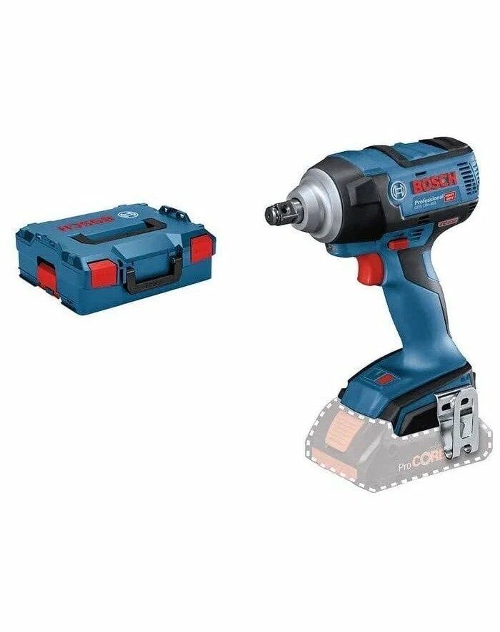 Гайковерт Bosch GDS 18 V-LI Solo+L-BOXX (06019D8201)