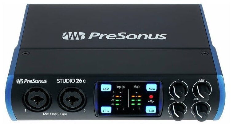 Внешняя звуковая карта PreSonus Studio 26c