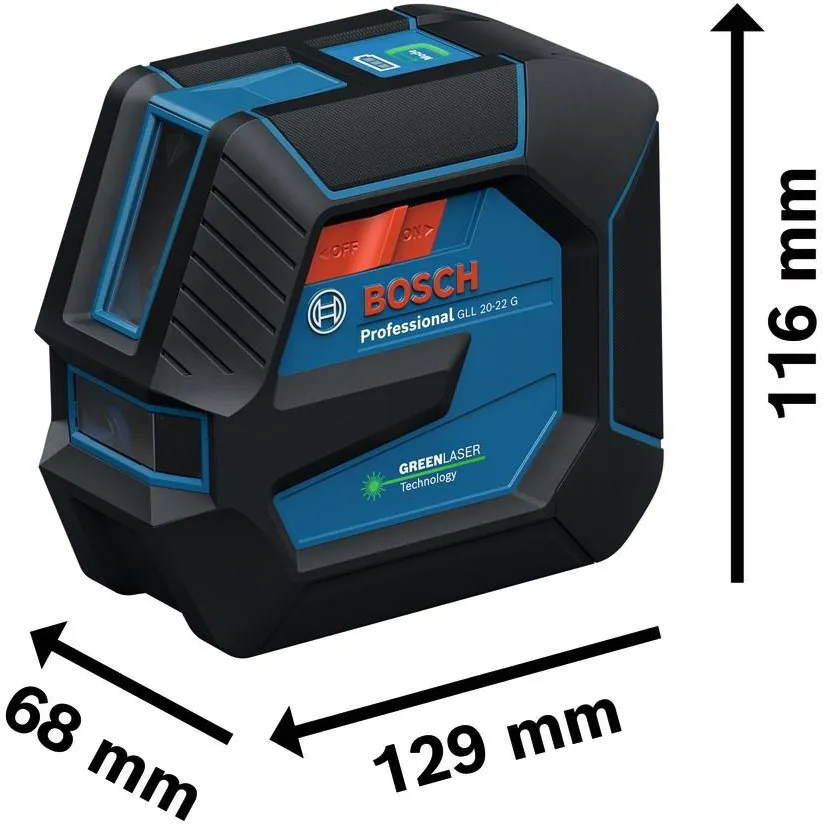 Лазерный уровень Bosch GLL 20-22 G Professional 0601065600