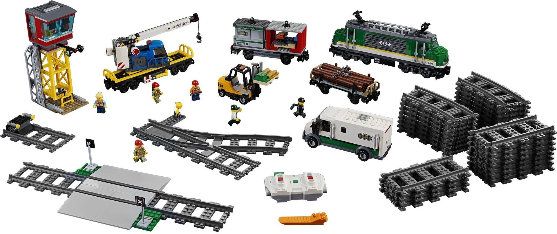 Конструктор LEGO City 60198 Грузовой поезд