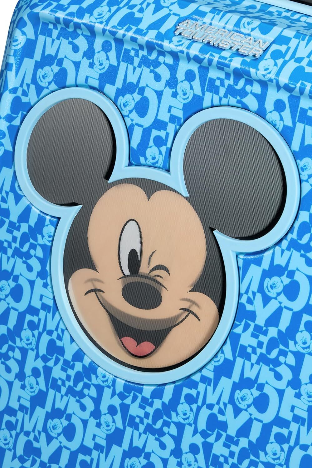 American Tourister Funlight Disney Спиннер S, ручная кладь, 55 см, 36 л, многоцветный Mickey Lenticular Blue