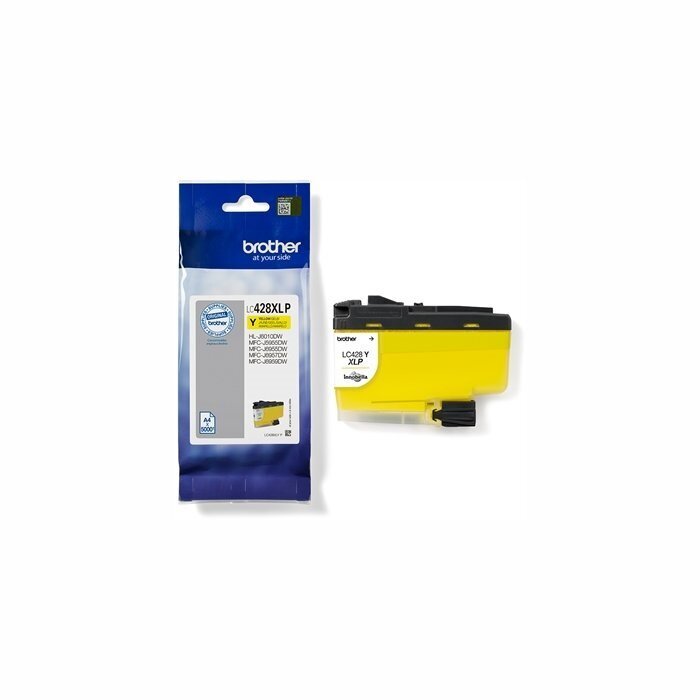 Чернильный картридж Brother LC-428XLYP желтый
