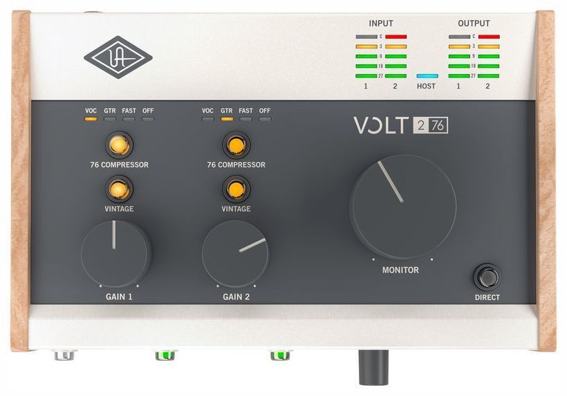 Внешняя звуковая карта, аудиоинтерфейс, Universal Audio VOLT 276