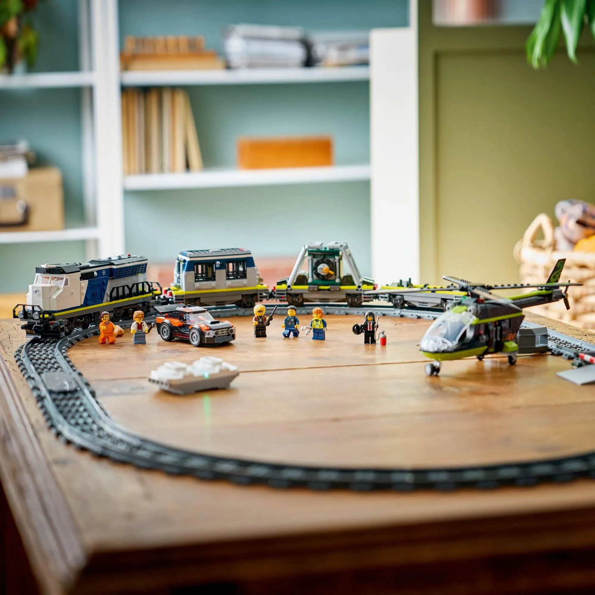 Конструктор LEGO City 60508 Ограбление полицейского поезда