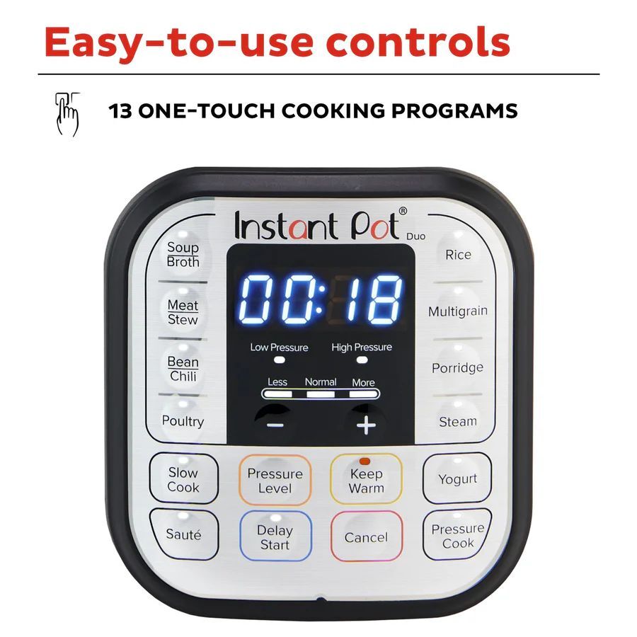 Мультиварка-скороварка Instant POT Duo 6