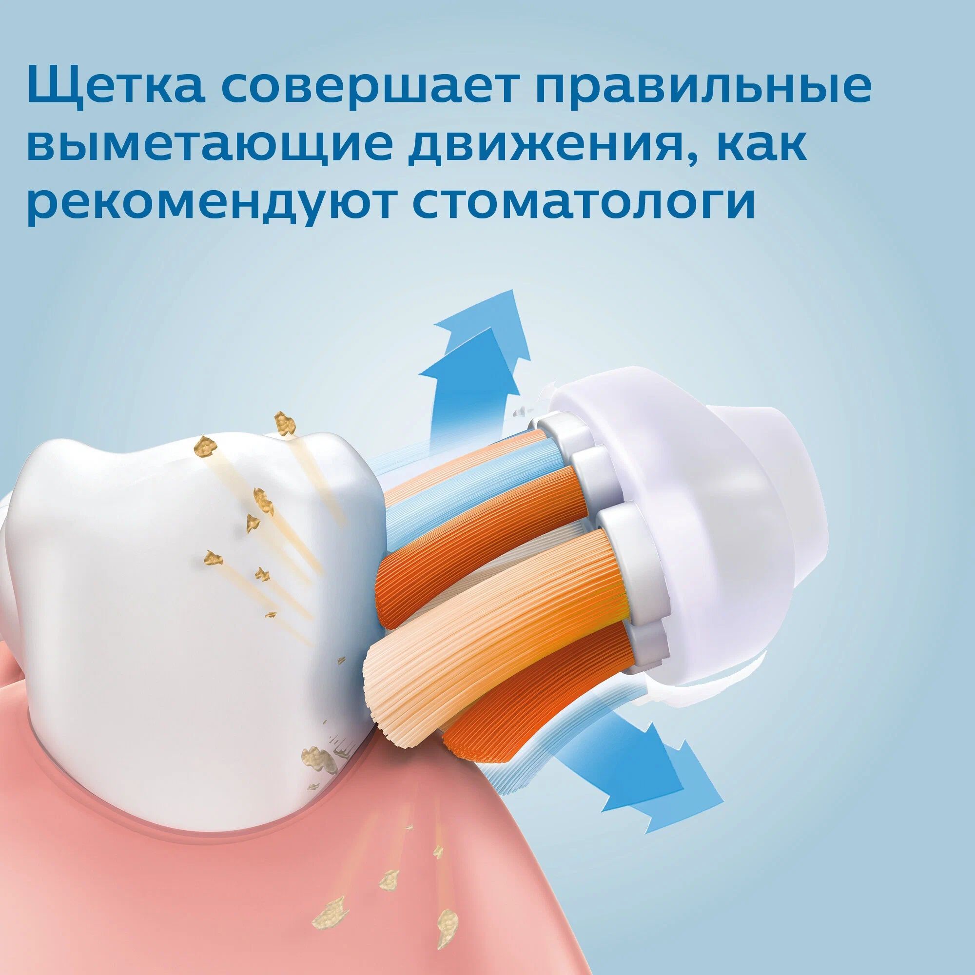 Звуковая зубная щетка Philips HX9917/88, белый