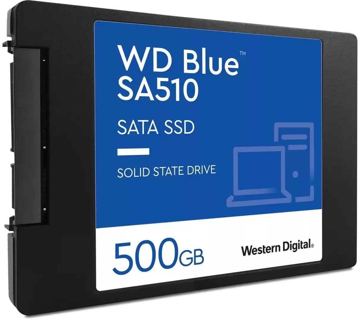 SSD-накопитель Western Digital Blue 500 ГБ 2.5" SATA (WDS500G3B0A)